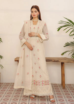 Floral Embroidery & Lace Dress
