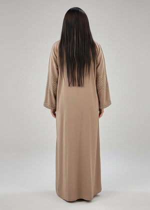 Abaya Beige - Nawaem Altulle