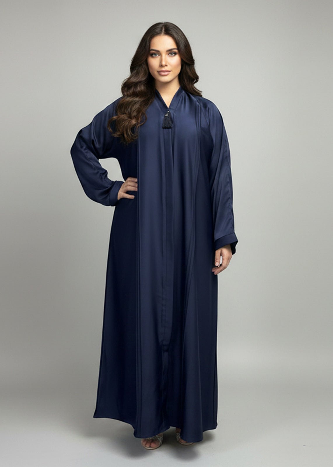 Abaya Blue - Nawaem Altulle