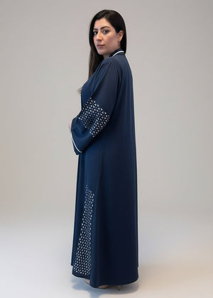 Abaya Navy Blue - Nawaem Altulle