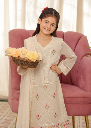 Floral Embroidery & Lace for girls