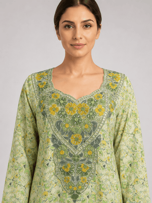 Zahra Multicolor Print Mukhawar - Nawaem Altulle