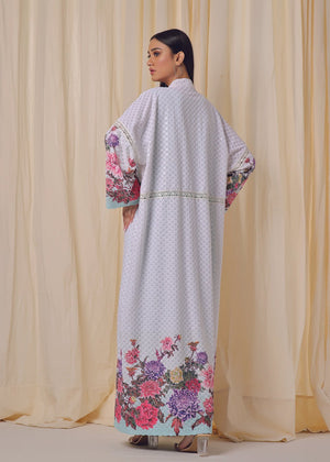 Multicolour Abaya Kaftan - Nawaem Altulle