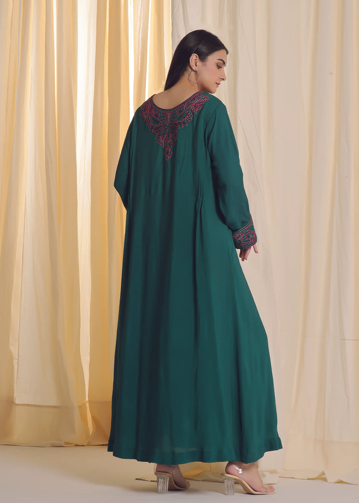 Twisted thread chiffon Dress - Nawaem Altulle