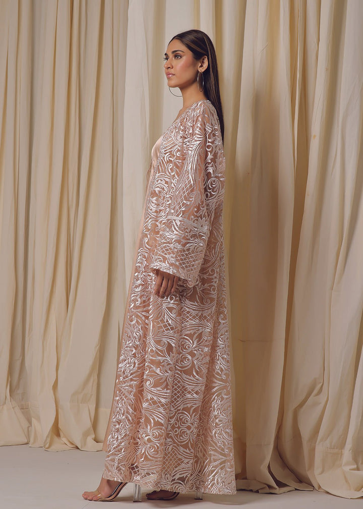 Silk Floss Embroidered Jacket - Nawaem Altulle