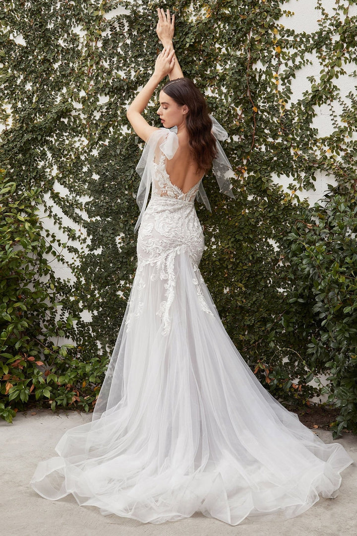 Beatrice Lace Corset Mermaid Gown - Nawaem Altulle