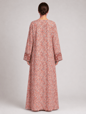 Noor Embroidered Cotton Dress - Nawaem Altulle
