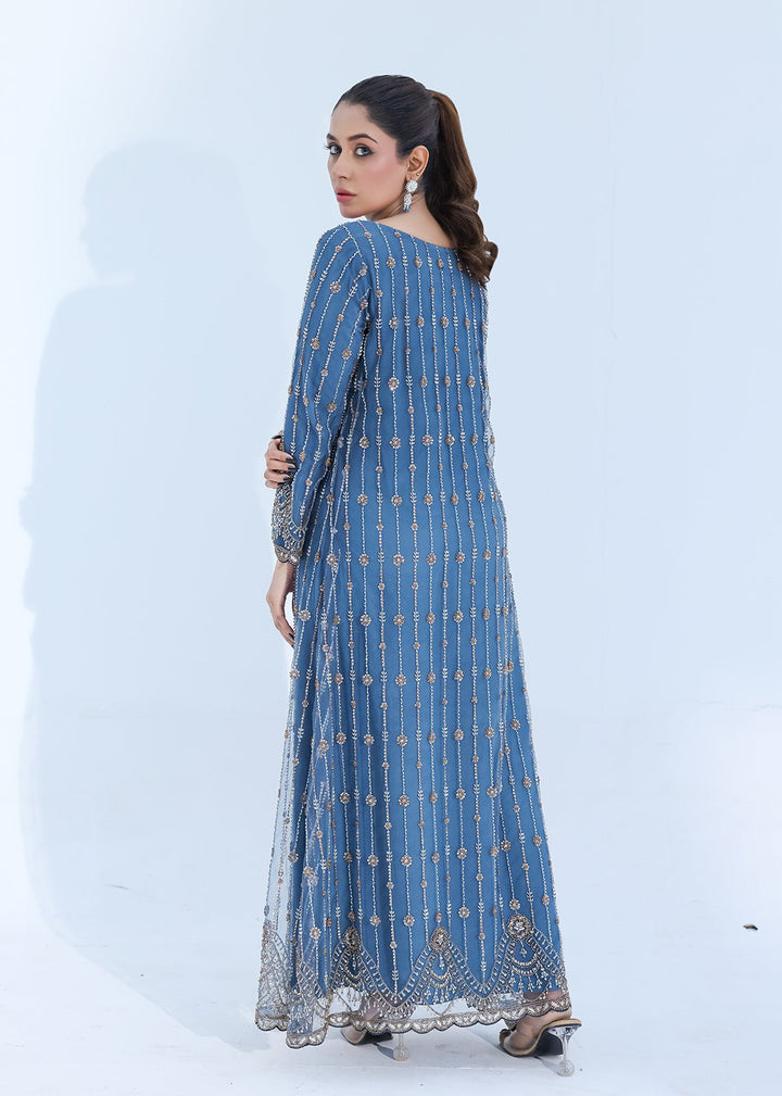 Soft Crystal Embellished Tulle Dress